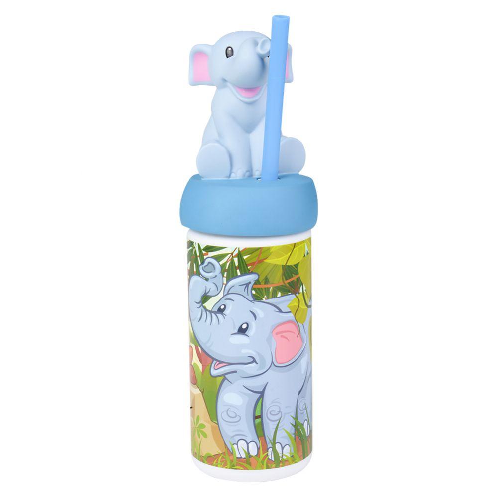 48 Wholesale 12oz 3d Animal Cup Elephant image