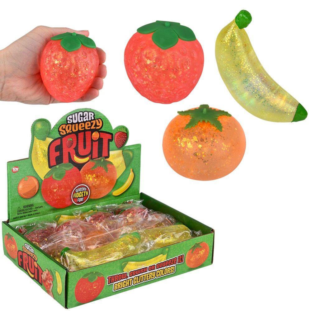 72 Wholesale Squeezy Sugar Fruit Assortment 2.5"-5" image