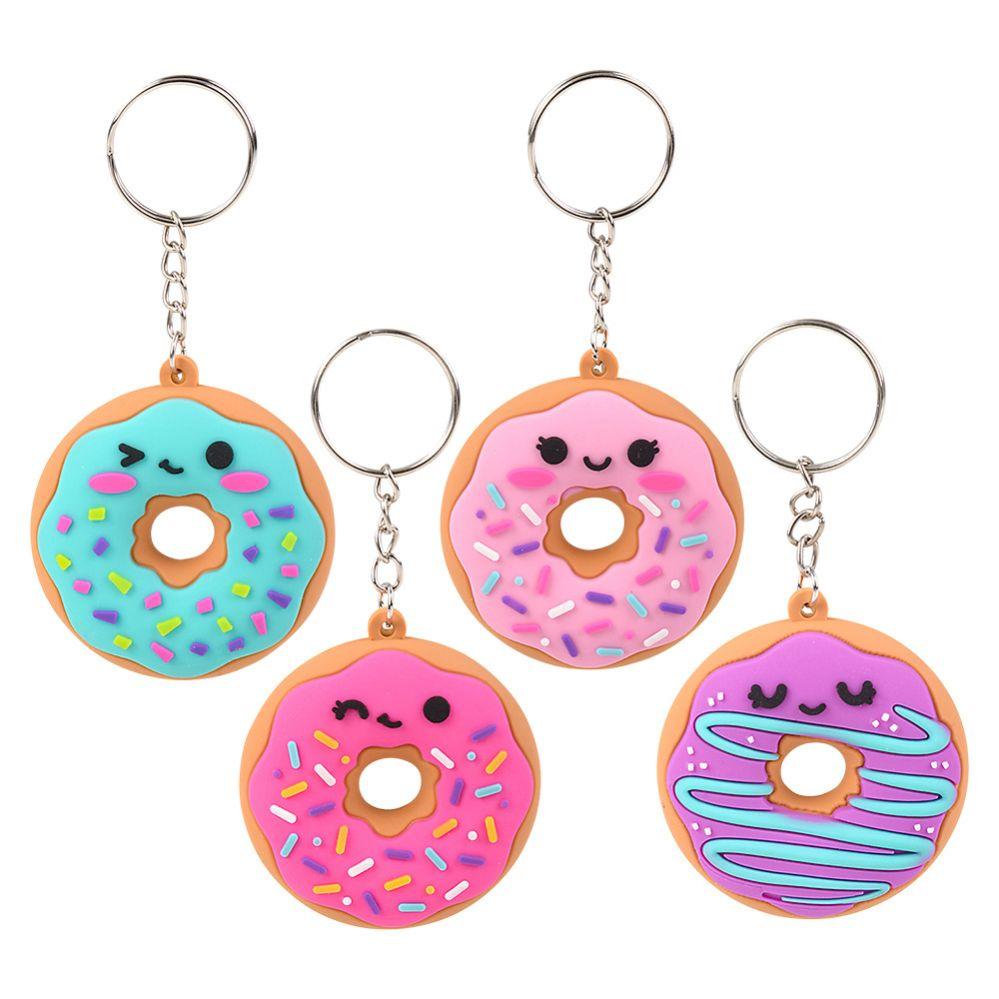 576 Wholesale 2.25" Donut Keychains image
