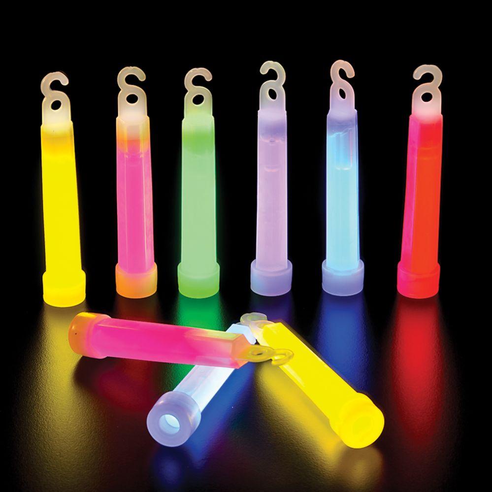 500 Wholesale 50 Pc 4" Glow Stick Assortment image