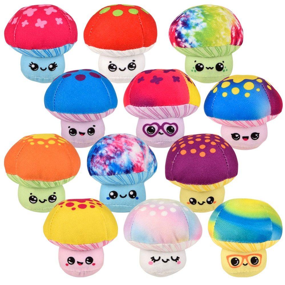 144 Wholesale 3" Mushroom Plush image