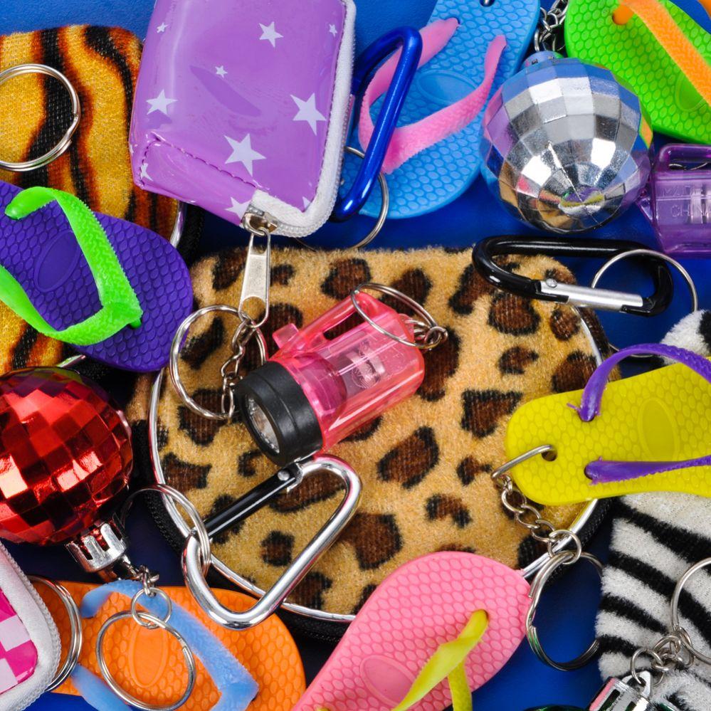 288 Wholesale 288 Wholesale Keychain Assortment 72pcs/bag - WSD image