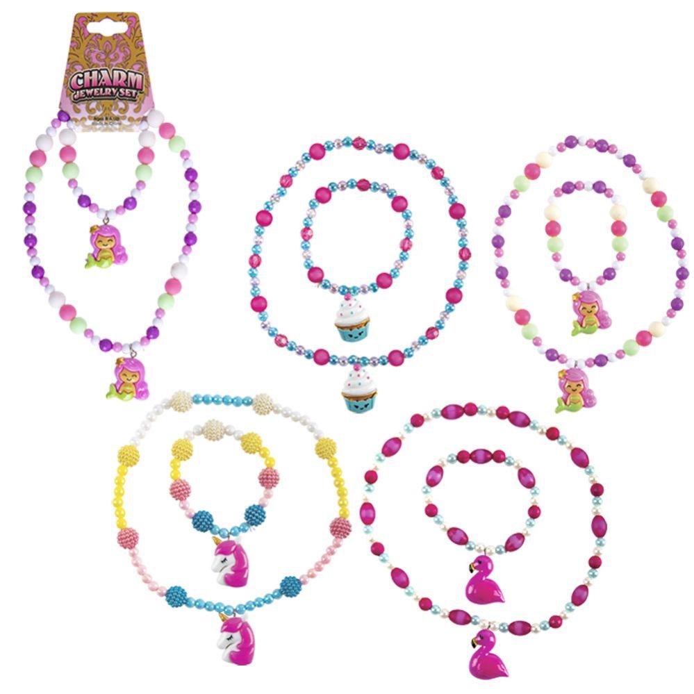 144 Wholesale Charm Jewelry Set image