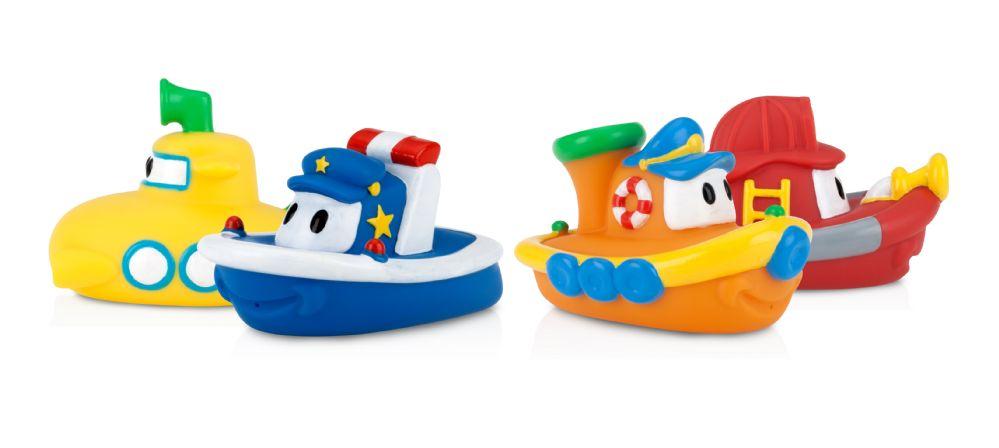 24 Wholesale Nuby Tub Tugs Bath Floaties 2 Pack 6 Months up image