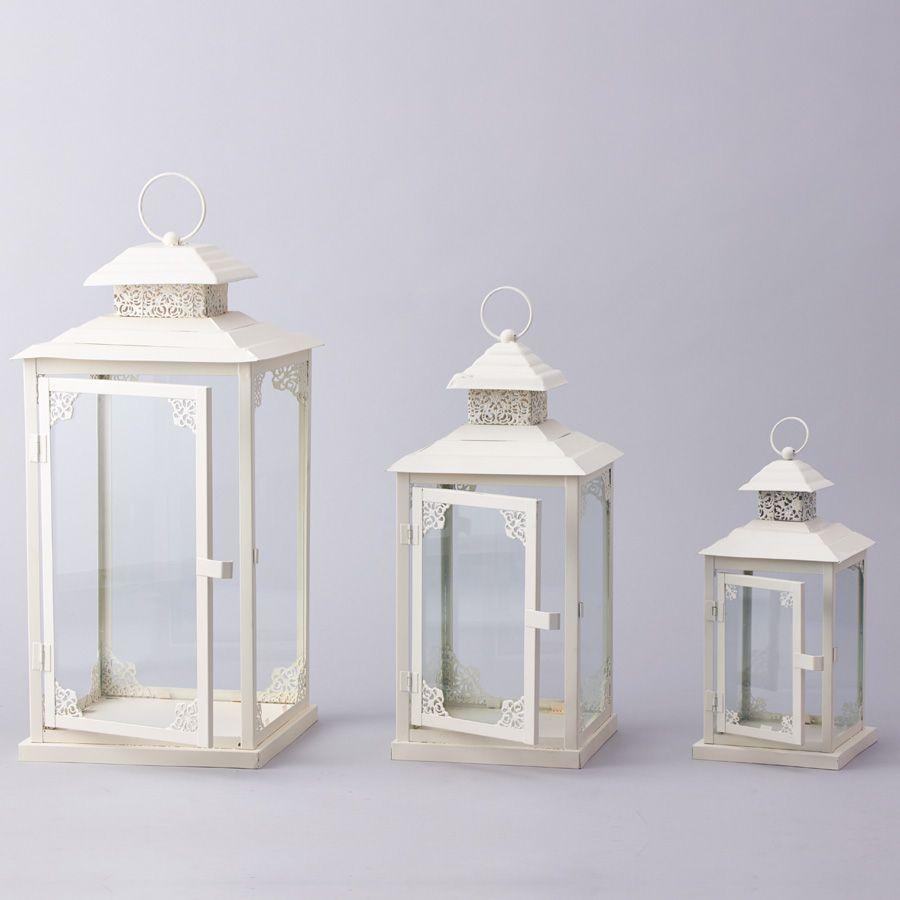4 Wholesale Metal Lantern 3pc/set image