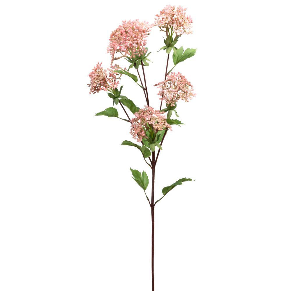 24 Wholesale Faux Fraxinus Griffithii Branch 30 inch - Pink image