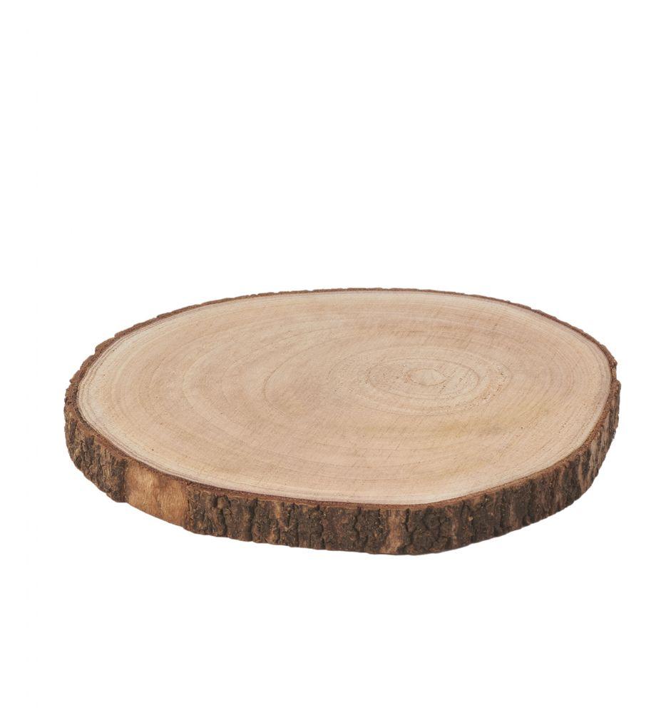 6 Wholesale Natural Wood Slices - 12 inch image