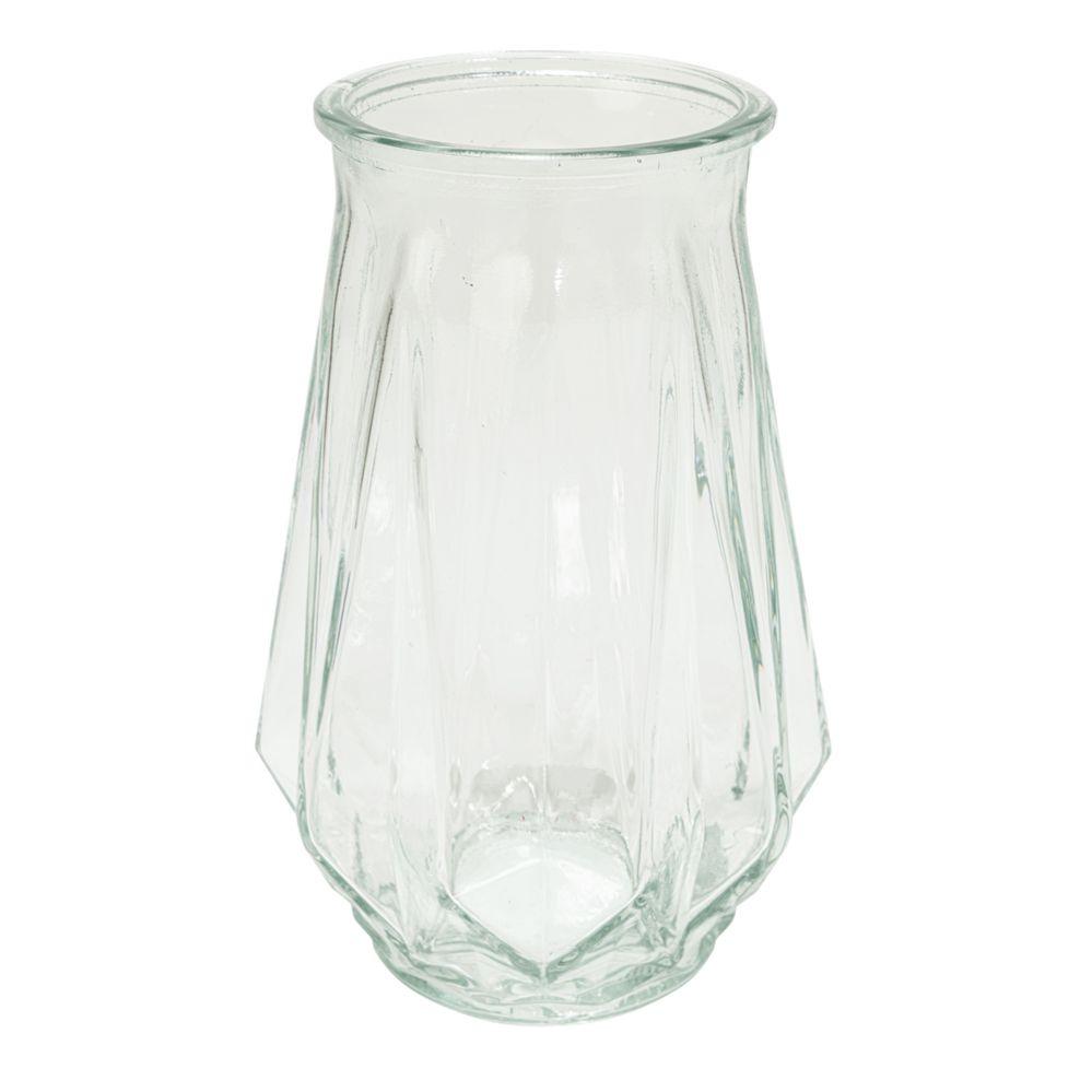 12 Wholesale Glass Vase 7 inch image
