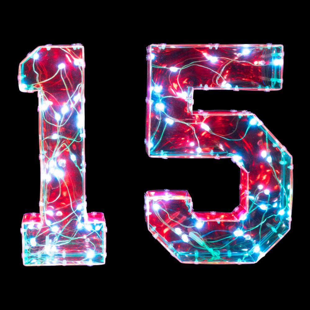 3 Wholesale Pvc 15 Smart Led Light 10 inch- Multicolor image