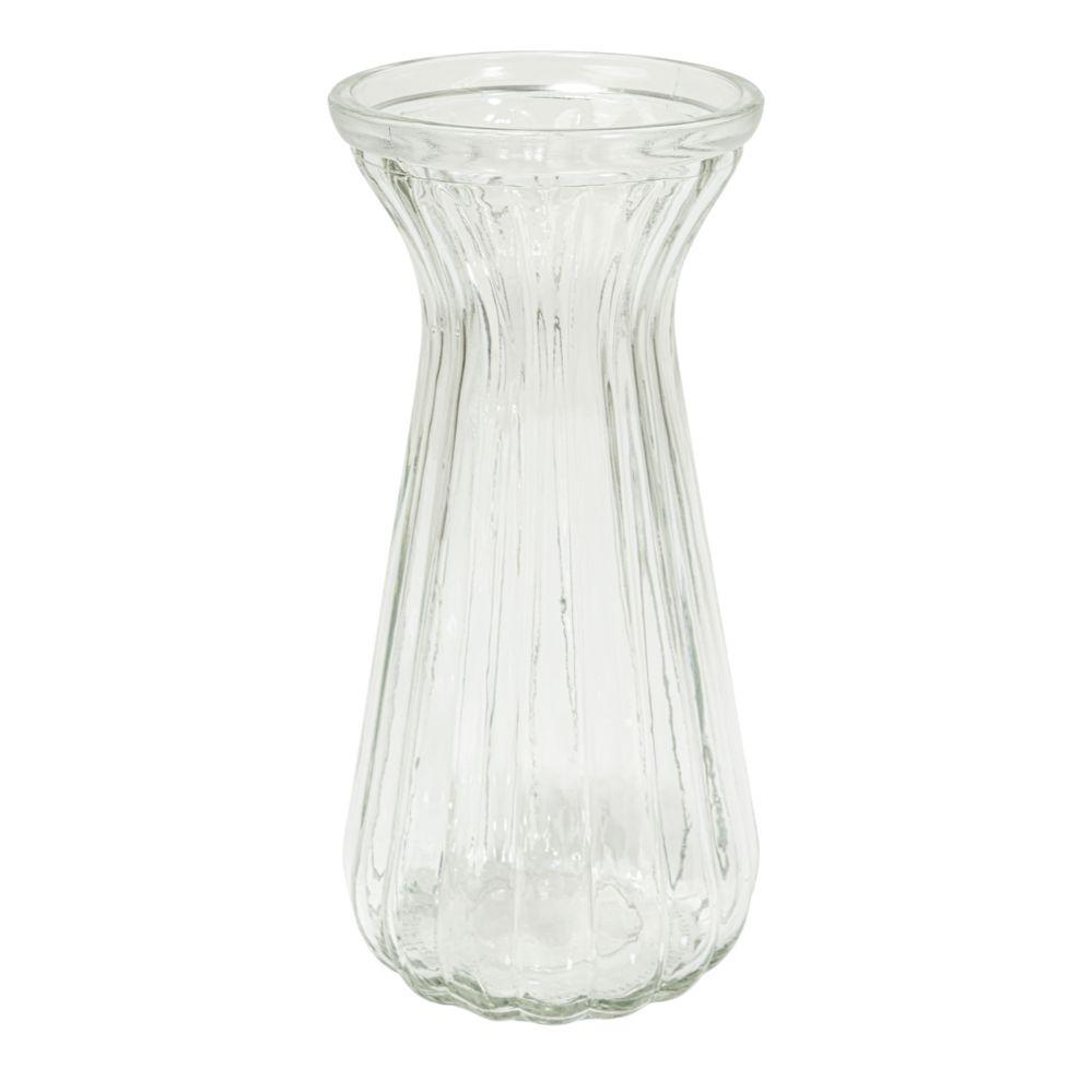 12 Wholesale Glass Vase 8 inch image