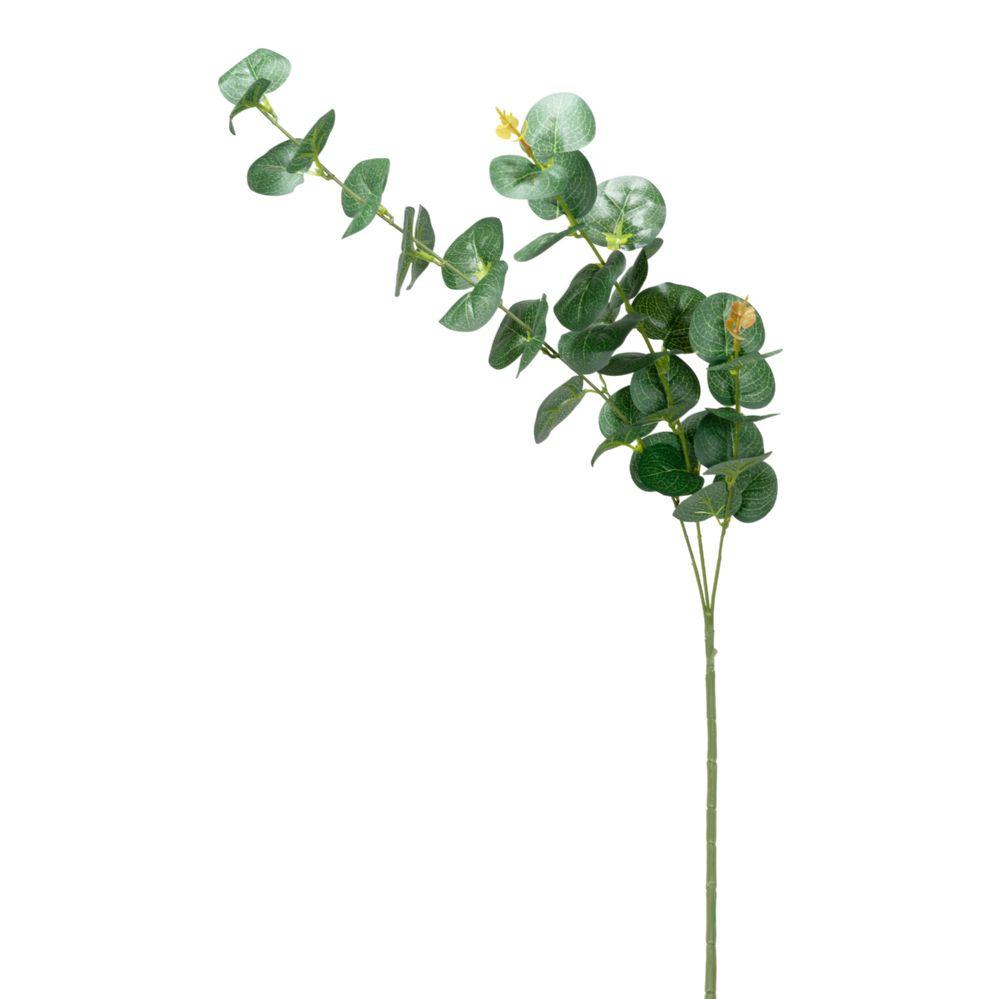 48 Wholesale Faux Eucalyptus Branch 29 inch - Green image