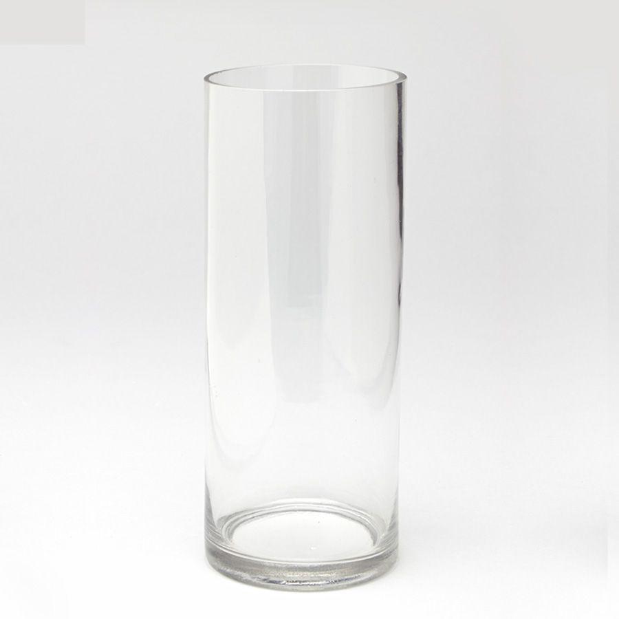 12 Wholesale Glass Cylinder Vase 16 inch image
