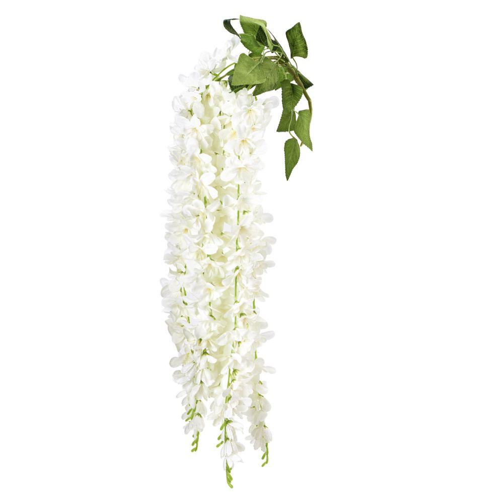 36 Wholesale Artificial Jasmine Flower Spray 35 inch - White image