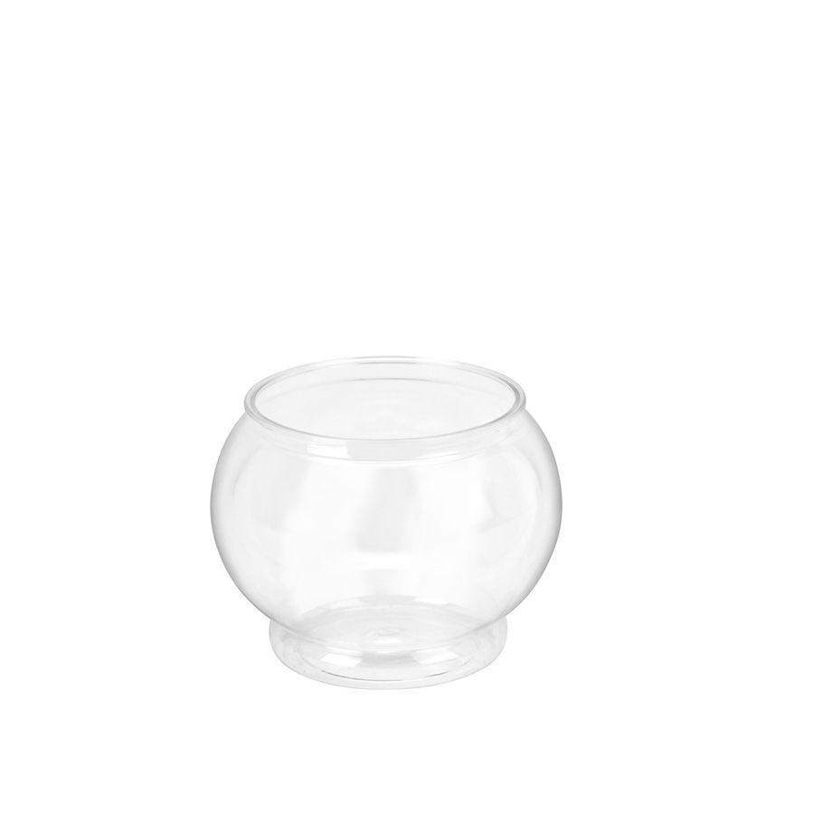 96 Wholesale Plastic Fish Bowl - Clear image