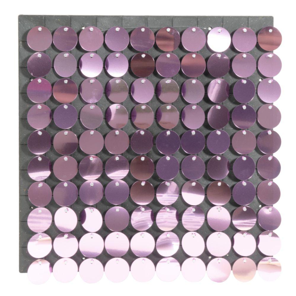 24 Wholesale Spangle Wall Decor - Lavender image