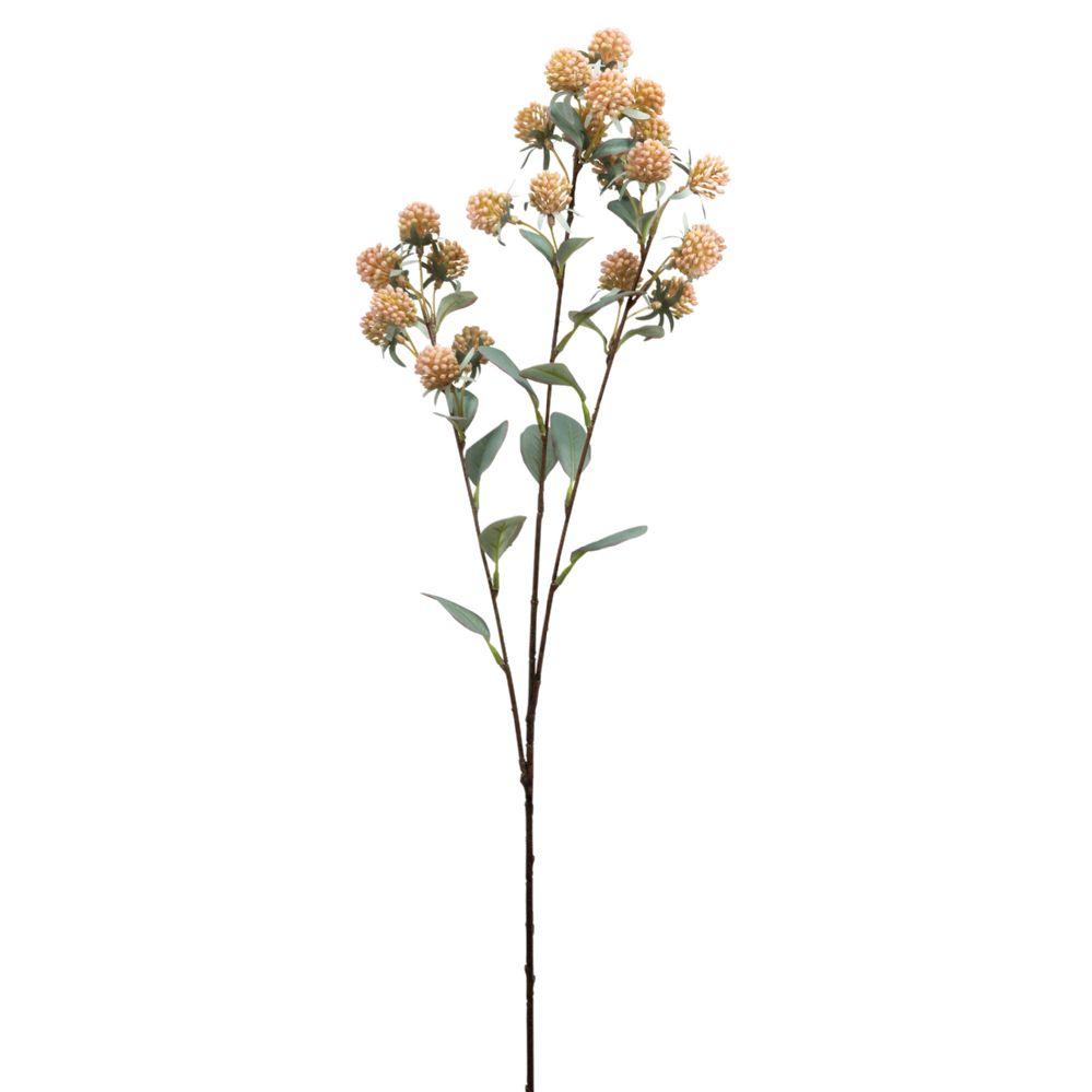 24 Wholesale Faux Seeded Eucalyptus Branch 30 inches - Blush image