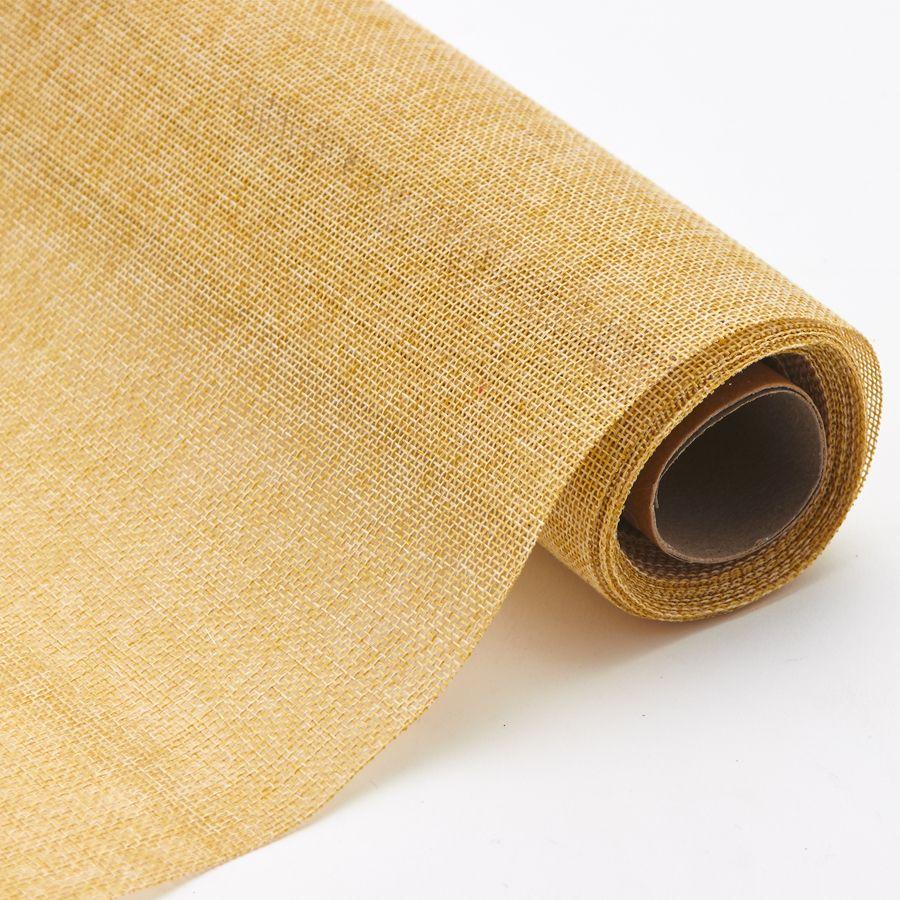10 Wholesale Decorative Burlap Roll - Natural image
