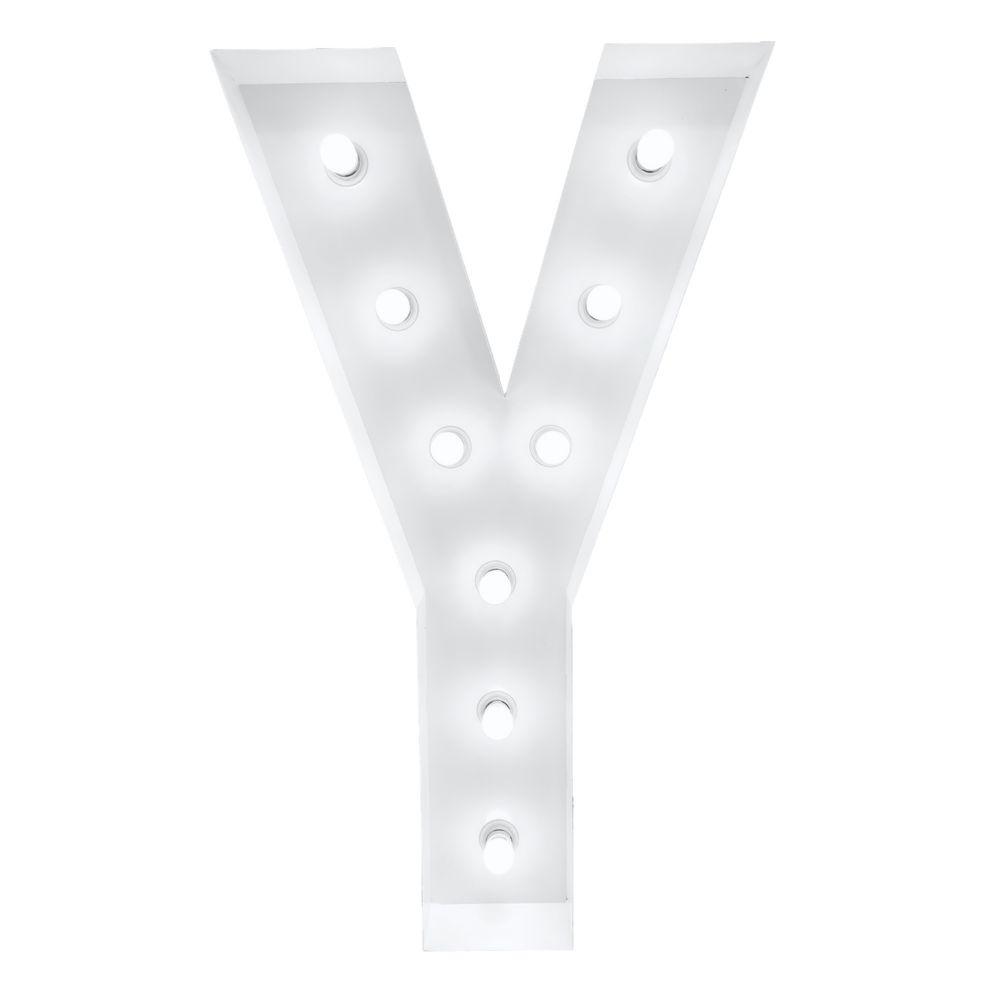Wholesale 4ft Light Up Marquee Letters ?y? - White image