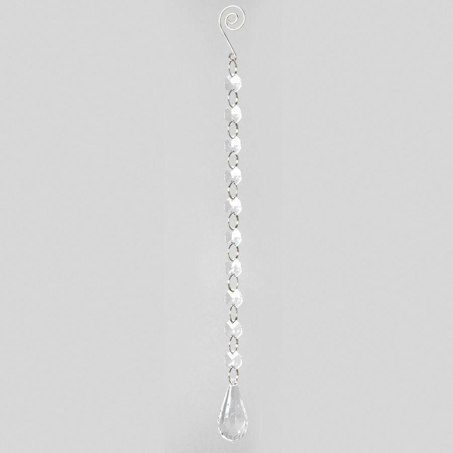 72 Wholesale Hanging Crystal Acrylic Ornaments image