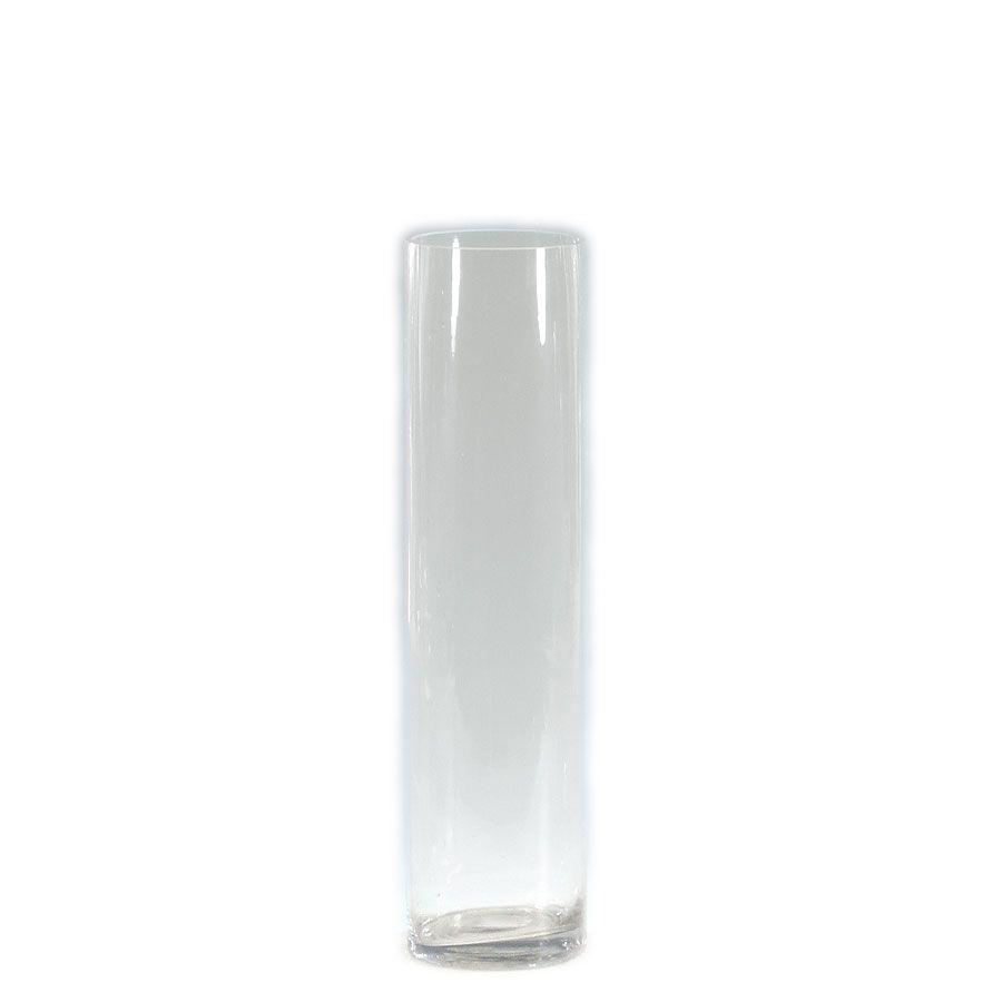 12 Wholesale Glass Cylinder Vase 16 inches image