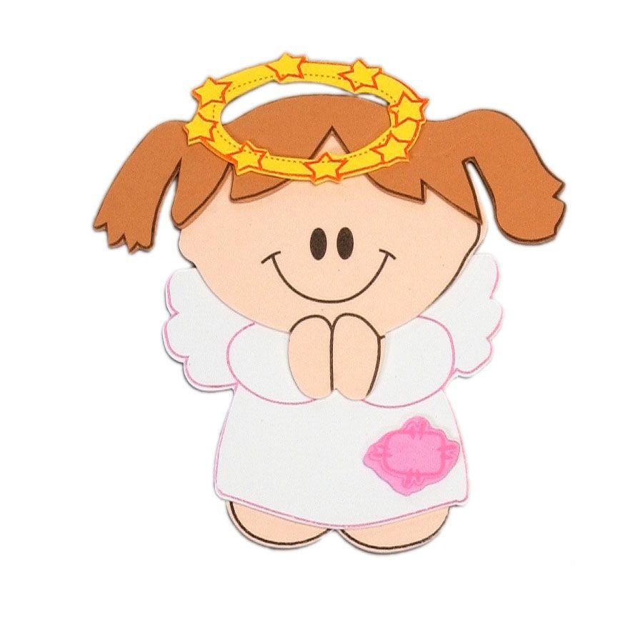 288 Wholesale Foam Praying Angel Girl Decoration image