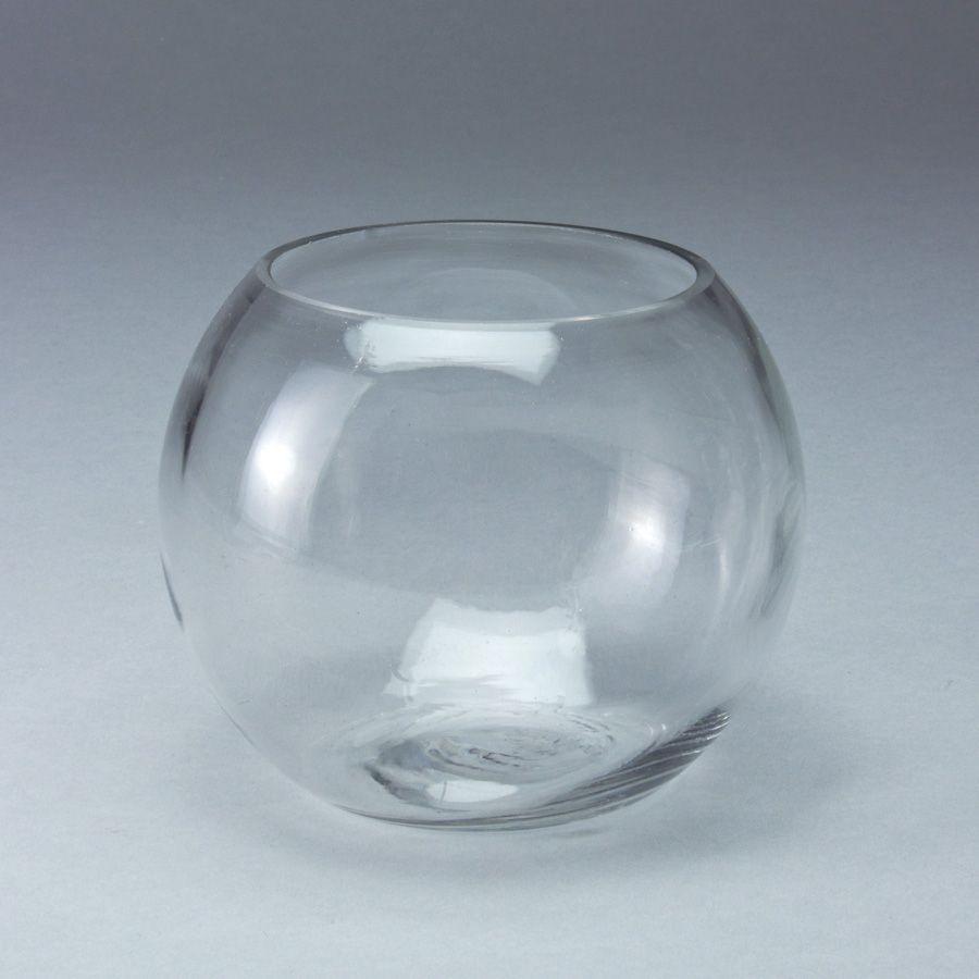 18 Wholesale Glass Bubble Fish Bowl 4 inch image