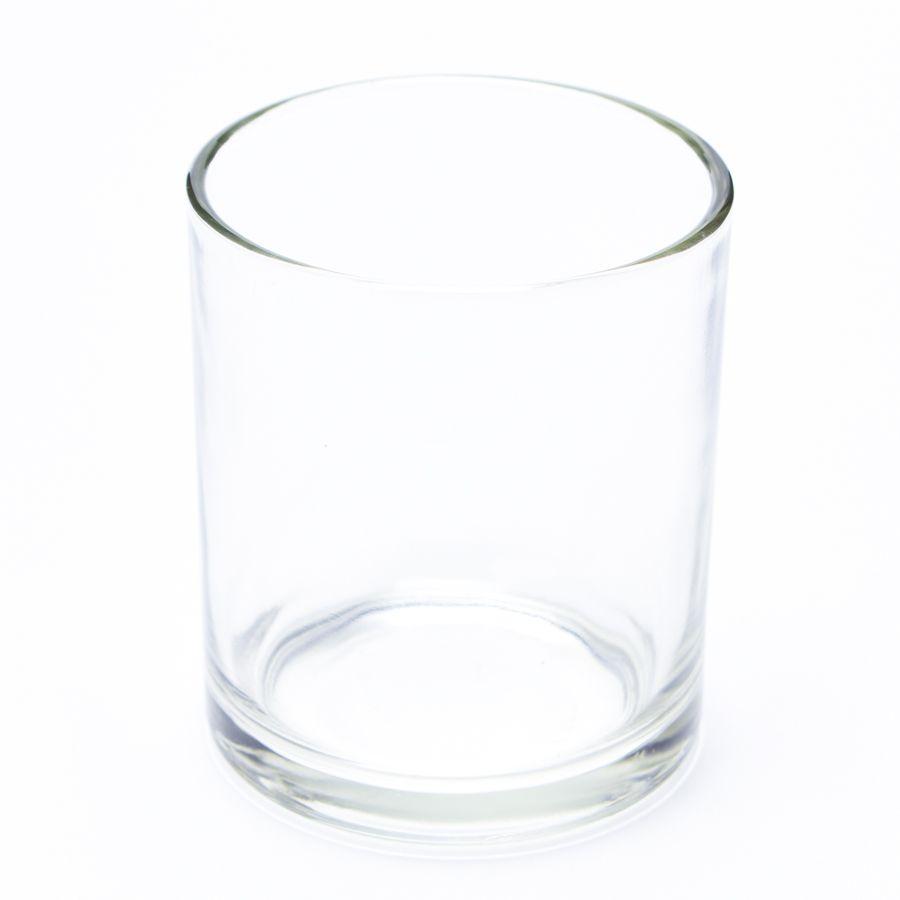 8 Wholesale Decorative Mercury Metallic Round Glass Candle Holder 3l - Clear 12pc  image