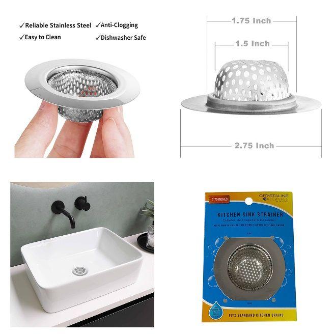 144 Wholesale 2.75 Inches Kitchen Sink Strainer image