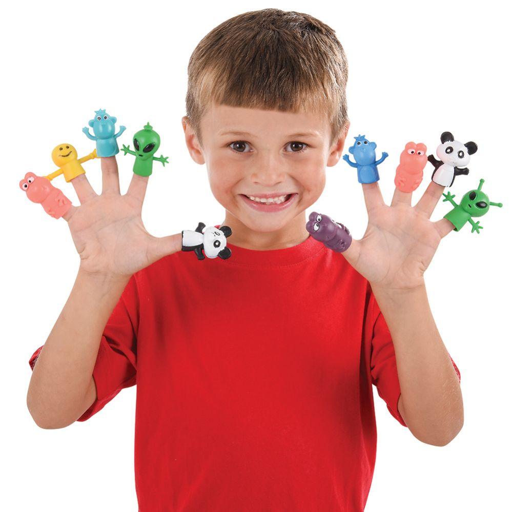 1000 Wholesale Finger Puppet Assortment 1.5 inch - 2 inch 100 Pcs image