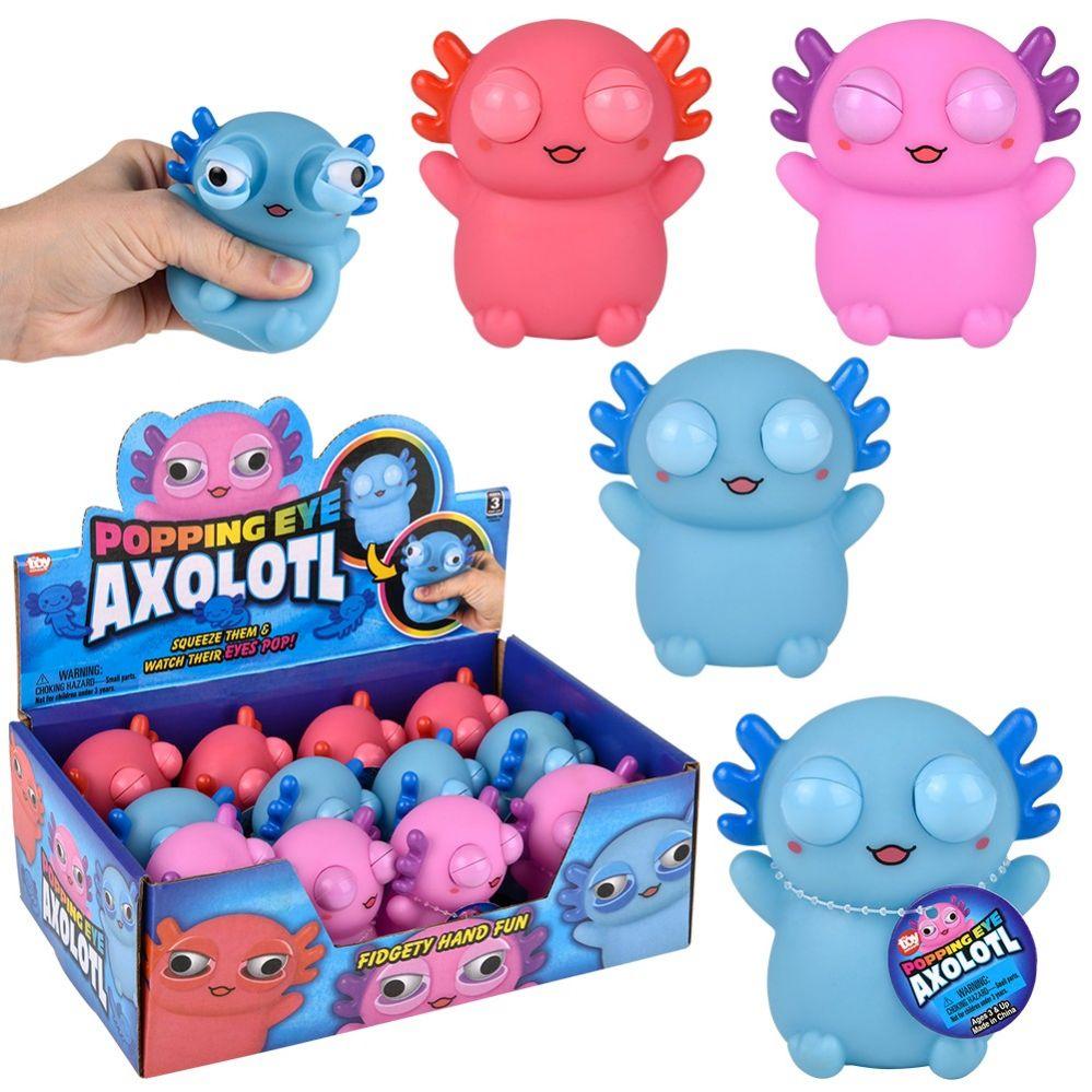 144 Wholesale 3 inch Popping Eye Axolotl image