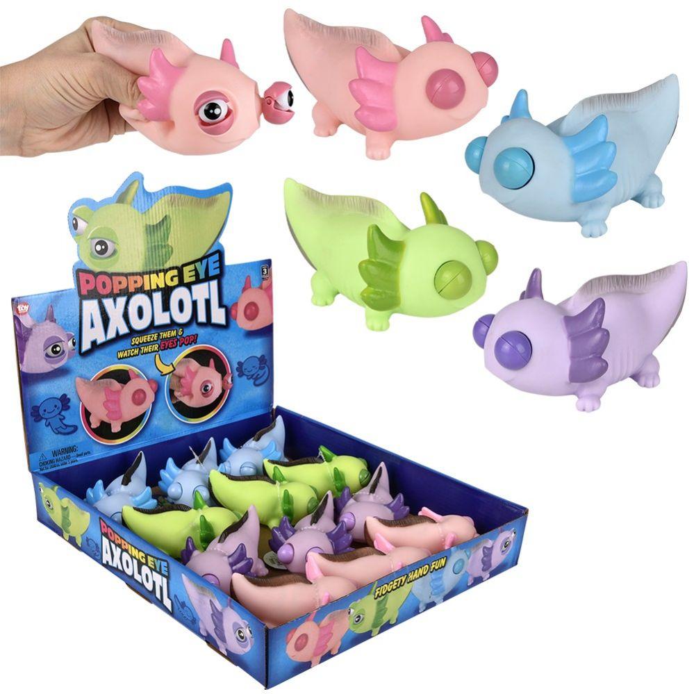 144 Wholesale 5 inch Popping Eye Axolotl image