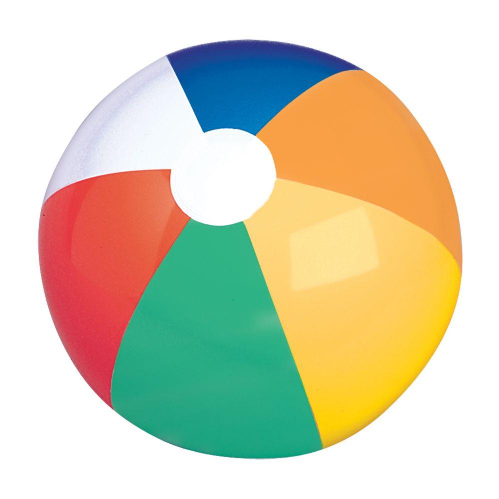 144 Wholesale 24 Inch Multicolored Beach Ball image