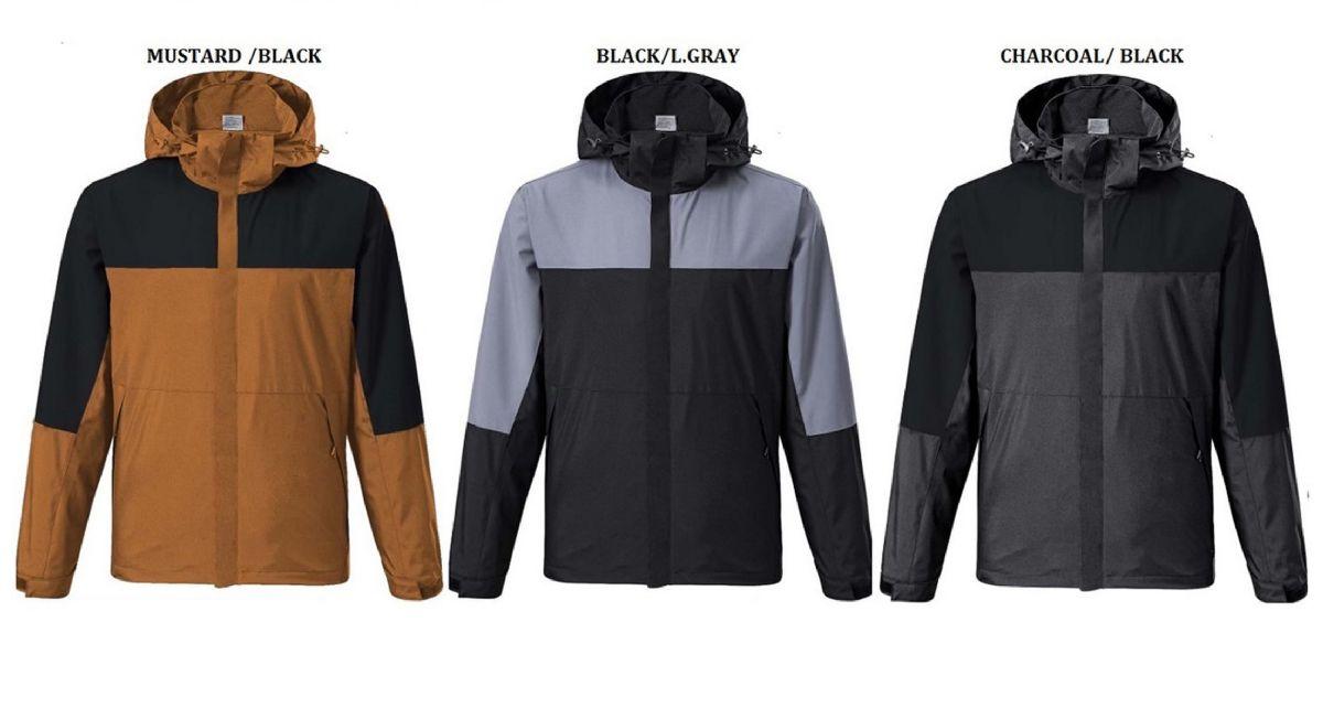 36 Wholesale Men's Waterproof Raincoat - Pack aa image