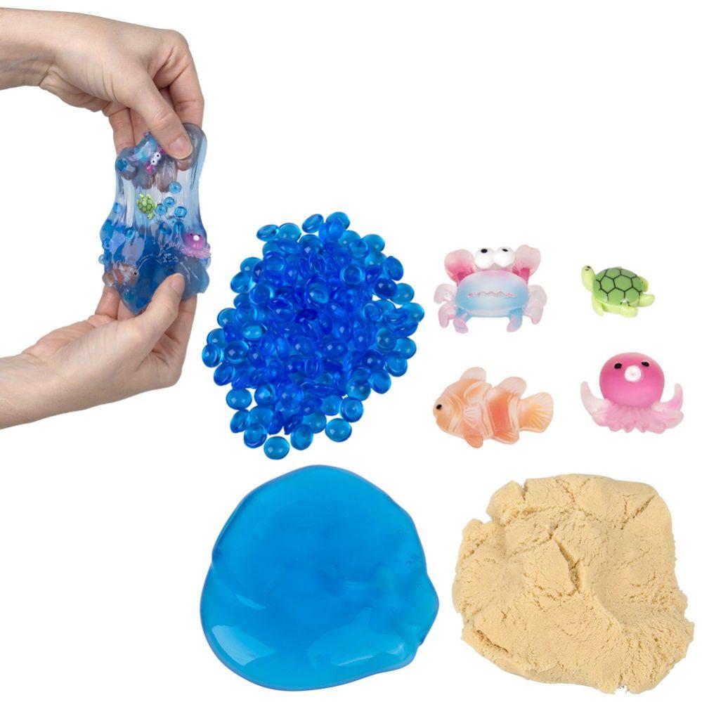 72 Wholesale SquishY-Mix Sea Life Putty 12ct image