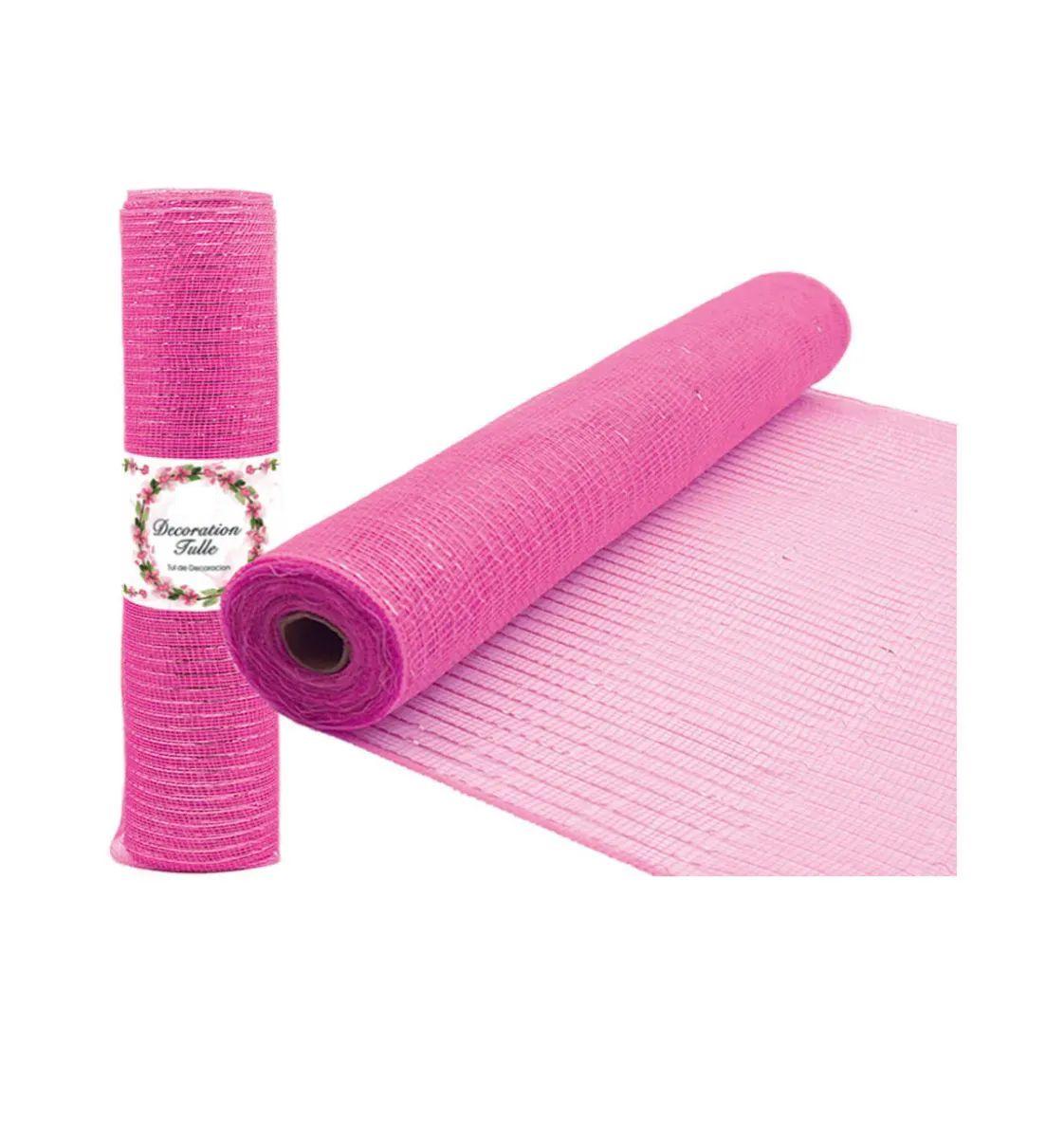 16 Wholesale Tulle Fabric Roll Light Pink image