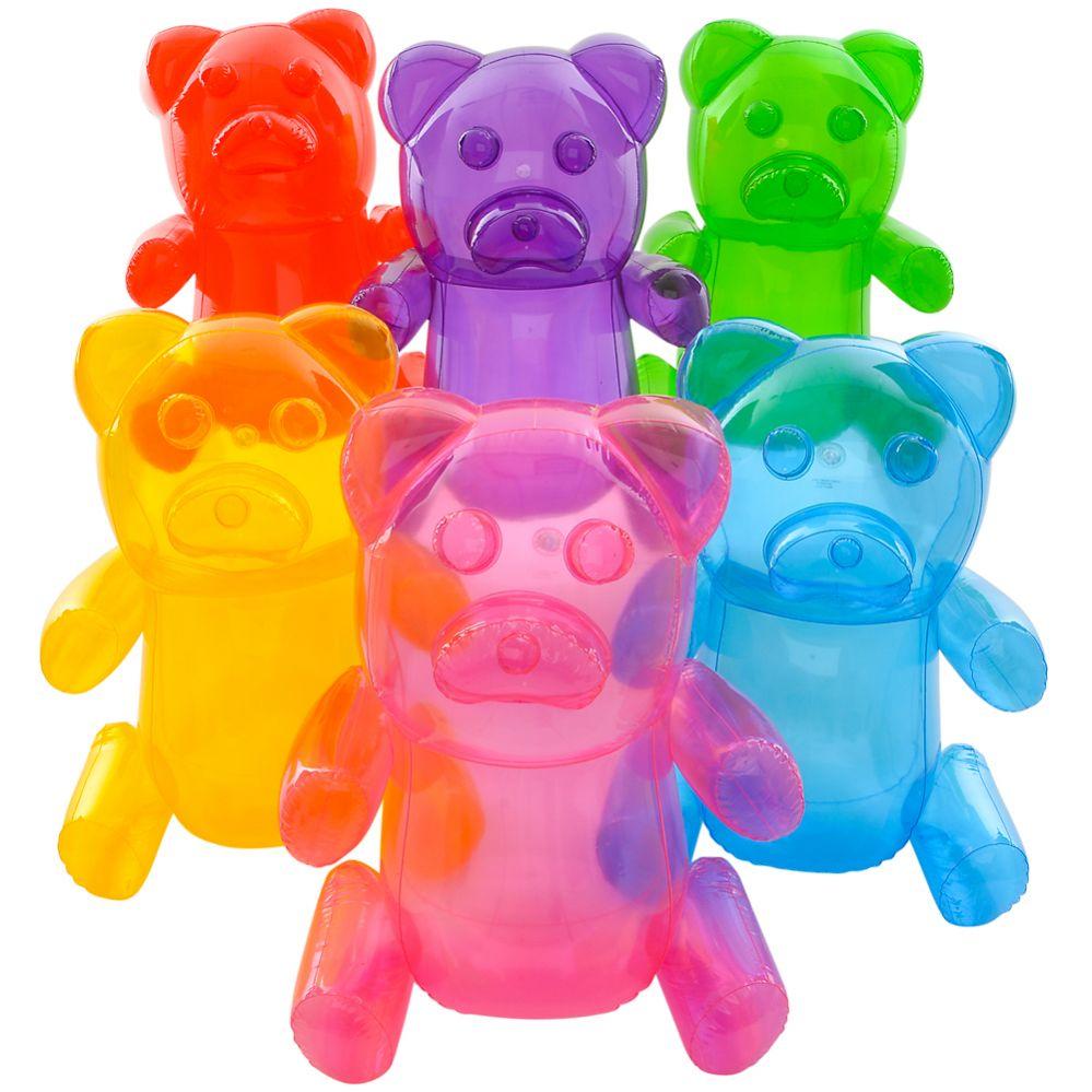 72 Wholesale 24 inch Gummy Bear Inflate image