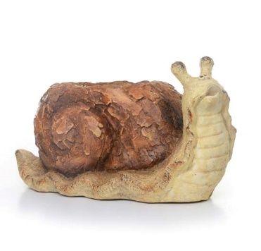 2 Wholesale Bh Polyresin Snail Pot 18x9x10 in image