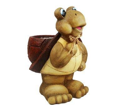 Wholesale Bh Polyresin Turtle Pot 17.32in image