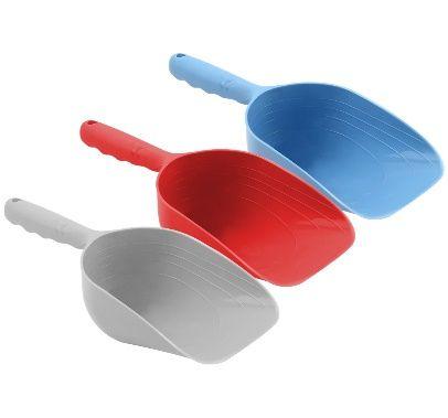 48 Wholesale Bp Pet Food Scooper 11.5in 3 Ast Plastic image