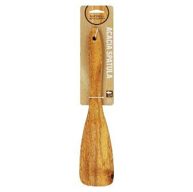 72 Wholesale Acacia Round Spatula 12inches image