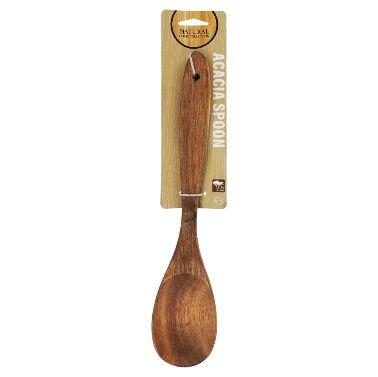 72 Wholesale Acacia Spoon 12inches image