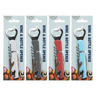 96 Wholesale Wine & Bottle Opener 5.5x1.37 in image
