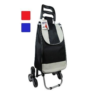 9 Wholesale Bh Shopping Cart 3 Wheel Asst Clr 1.7k image