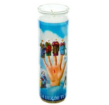 12 Wholesale Candle Mano Poderosa 8 inches image