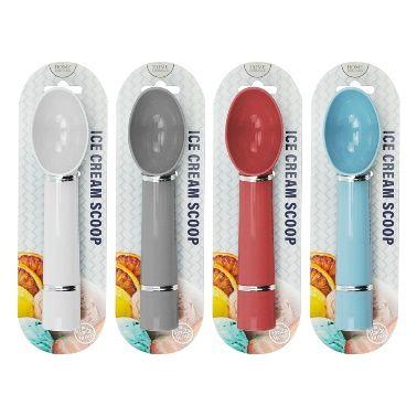 96 Wholesale Plastic Ice Cream Scoop 7.08in image