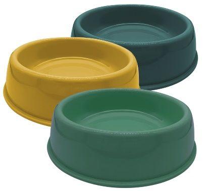 48 Wholesale Bp Pet Bowl Md 8.25x7.25x2.5in Pl Asst image