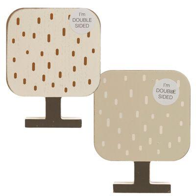 24 Wholesale Tabletop Art 4.25x5.5x1 Tree Reversible image