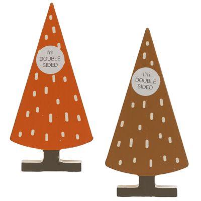 24 Wholesale Tabletop Art 3.5x7x1 Tree Reversible image