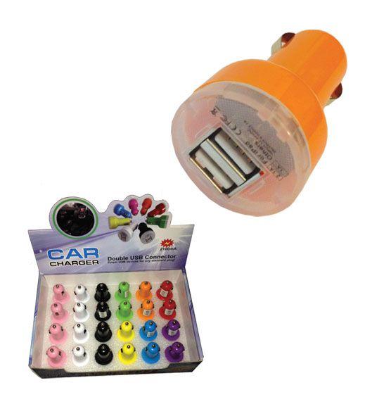 24 Wholesale Dual Usb Car Charger image
