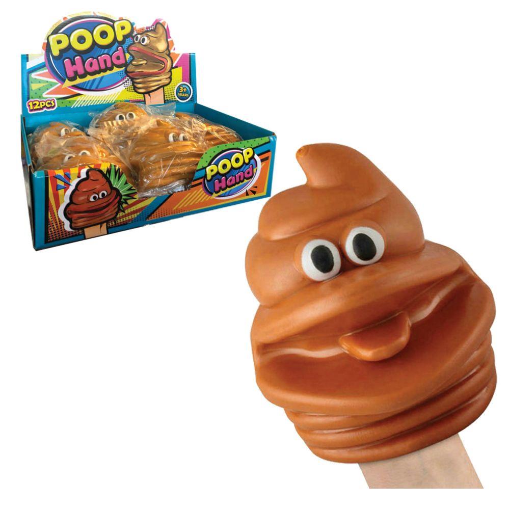 12 Wholesale Poop Hand Puppet image